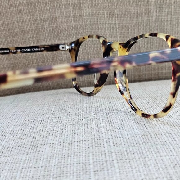 Warby Parker Women Eyeglasses Frame Brown Tortoise DOWNING 242 48[]21 140 main image 8